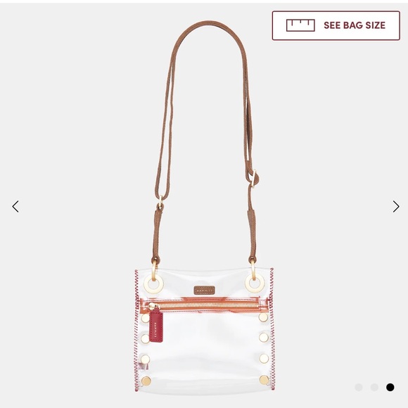 NWT Hammitt Tony Clear Stadium Approved Bag - Picture 5 of 6